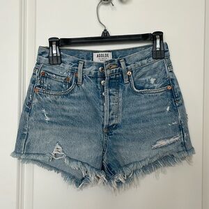 AGOLDE Parker Vintage Cut Off Short in Swapmeet 23